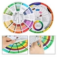 thumbnail image 4 of Professional Mix Color Wheel, Three-tier Color Wheel, For Nail Art For Painting, 4 of 8