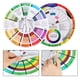 thumbnail image 4 of Guía de mezcla profesional Rueda de colores de pigmentos para uñas y tatuajes redondos Suministros de tarjetas de papel, 4 of 15