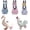 3PCS Floral, variant on Chicken Diapers Bantam Hens - Reusable 3-Piece Set with Bow Ties Poultry Nappies Washable Waterproof for Geese Pet Ducks Silkie