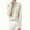 Beige, variant on SwiftWear Women's Thermal Underwear Mock Neck Long Sleeve Shirt Thickened Warm Lined Base Layer Plus Size Top Slim Fit Not Tight Casual Winter Wear, Khaki