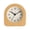 Wood color, variant on Quiet Wood Analog Alarm Clock for with Night Light Battery Operated Snoozes Bedside