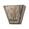 thumbnail image 4 of Meyda Tiffany 108590 13" W Deer Creek Wall Sconce - Copper, 4 of 6