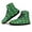 Style3, variant on Womens St. Patrick's Day Tennis Shoes PU Leather Sneakers Casual Walking Shoes High Top Sneakers Lace up Fashion Suede Shoes for Women