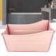 thumbnail image 1 of Tina de Baño Amonsee Plegable Rosa Baby Bath Tub 98x56x50cm, 1 of 8