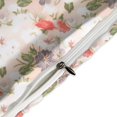 thumbnail image 4 of HAHDAXIA Floral Pattern Bedding Solid Comforter Set for All Seasons,3 Pieces(1 Comforter+2 Pillowcases),Soft Microfiber Bedding Set Queen(90"x90"), 4 of 7