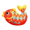 thumbnail image 1 of Cojín de peluche de pez koi, almohada creativa, suave y decorativa con dibujos animados 30cm, 1 of 9