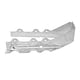thumbnail image 3 of soporte para madera 8.7 x 4.4 cm plata, 3 of 4