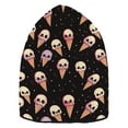 thumbnail image 6 of joogoo Skeleton Ice Cream Beanie Hats Cuffed Winter Warm Knit Thick Beanies, 6 of 7