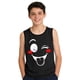 thumbnail image 4 of Camisolas de cuello redondo para niños pequeños y niños a la moda, lindas camisetas con estampado degradado, parte inferior suave sin mangas, camisetas para niñas, 4 of 6