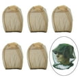 thumbnail image 6 of GARENDE 5 Pieces Head Net Cover Fishing Cap for Fishing Adventure Outdoor Activities Yellow, 6 of 9