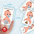 thumbnail image 2 of Juego para baby shower RokAPary para niño: 40 tarjetas rasca y gana, 2 of 7