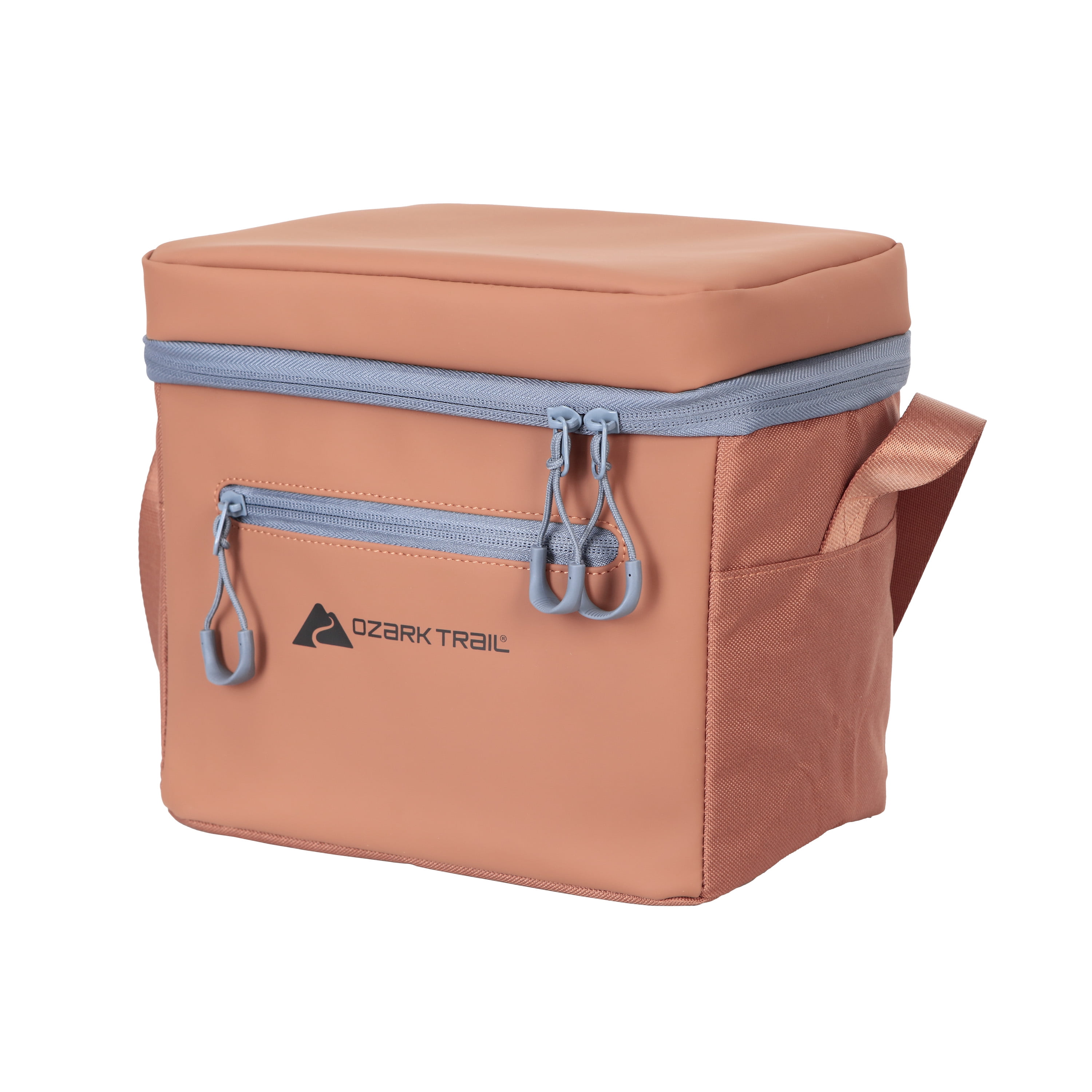 Ozark Trail Tan 6-Can Soft-Sided Cooler with Removable Hard Liner