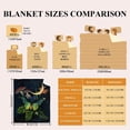 thumbnail image 3 of Mushroom Blanket Mushrooms Gifts for Women Soft Cozy Fleece Flannel Mushroom Night Moth Throw Blanket All Season Plant Blankets for Sofa Couch Bed Decorative 50"x40" for Kid, 3 of 6
