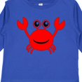 thumbnail image 4 of Inktastic Cute Red Crab Boys or Girls Long Sleeve Toddler T-Shirt, 4 of 5
