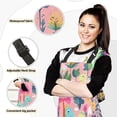 thumbnail image 6 of Dreamtimes Cute Cartoon Dinosaur Oven Mitts and Pot Holders with Chef Apron,Set of 5 Heat Resistant Kitchen Gloves and Silicone Non-Slip Potholders Adjustable Neck Buckle Chef Apron, 6 of 6