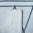 thumbnail image 6 of SAFAVIEH Striped Kilim Bronagh Geometric Area Rug, Light Blue/Ivory, 5' x 8', 6 of 7