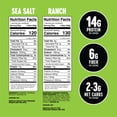 thumbnail image 2 of The Only Bean Roasted Edamame Beans Sea Salt & Ranch Variety Pack, 1.05 oz, 6 ct, 2 of 6