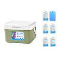 shyuyusa Portable Cooler Insulated Box Leak Proof Outdoor Hard Cooler Keeps Ice For Up To 3 Days Great For Beach Camping Tailgating Sports More