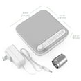 thumbnail image 6 of Pure Enrichment WAVE Premium Sleep Therapy Sound Machine with USB Charger - Seamless Looping with 6 Soothing Sounds, and Auto-Off Timer - Easily Portable for Travel (White) Patented Design, 6 of 9