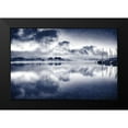 thumbnail image 2 of Allen, Kimberly 14x11 Black Modern Framed Museum Art Print Titled - Indigo Sunset, 2 of 5