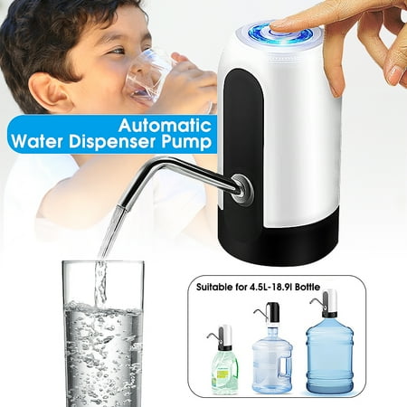 Automated Water - Rechargeable Auto Bottled Water Dispenser Bottle Water Pump Automatic Drinking Tool for Bottled Water