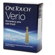 One Touch Verio Test Strips, 50 Count