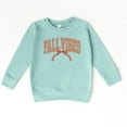 thumbnail image 5 of Varsity Fall Vibes Coquette - Toddler Graphic Sweatshirt and Youth Graphic Sweatshirt, 5 of 15
