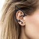thumbnail image 5 of Retro Elf Ear Cuff Handcraft Costume Fairy Alloy Metal Ear Wrap para Negro Derecha Hugo Clip de manguito de oreja, 5 of 8