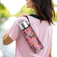 thumbnail image 6 of 20 Oz Chihuahua and Flower Florals Coffee Tumbler Double Wall Insulated Stainless Steel Water Bottle | Metal Reusable Thermoses Flask with Cup Cap | Leak & Sweat Proof with Anti-Dust Lid, 6 of 7