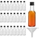 thumbnail image 1 of Mini botellas de licor (paquete de 24): botellas de plástico reutilizables vacías de 50 ml con tapones de rosca negros y embudo de líquido para verter y llenar botellas fácilmente, 1 of 3