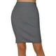 thumbnail image 2 of Falda de punto, falda midi elegante, falda casual ajustada, falda elástica, 2 of 5