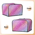 thumbnail image 6 of Cauagu Fun Rainbow for 4 Slice Toaster Cover (11.4''×7.9''×7.5'') Bread Machine Cover Toaster Protector Kitchen Appliance Dust Cover, 6 of 7