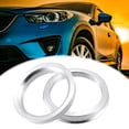 thumbnail image 2 of Unique Bargains 2 Pcs 56.1mm to 64.1mm Universal Car Hub Centric Rings Silver Tone, 2 of 6