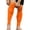Orange, variant on OGLCCG Kids Pre Cut Soccer Socks, Soccer Leg Sleeves Socks for Football Shin Guard Sleeves for Size 7-14 Youth Boys Football Basketball Training