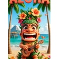 thumbnail image 4 of Tropical Theme Aloha Banner Decorative Design Tiki Decor Beach Guitar Flower for Summer Party Beach Event Outdoor Decoration, 4 of 8