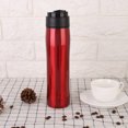 thumbnail image 4 of Cafetière Portable Filtre à Pression en Acier Inoxydable Rouge, 4 of 8