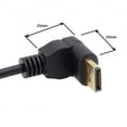 thumbnail image 5 of FVH DisplayPort Display Port Male to Female 90 Degree Up Angled Extension Cable, 5 of 7