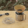 thumbnail image 6 of 2pcs Collapsible Coffee Dripper Coffee Funnel Stainless Steel Manual Coffee Maker Filter, 6 of 6