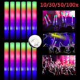 thumbnail image 1 of Glow Sticks Bulk Colorful Led Foam Stick Cheer Tube Rgb Glow In The Dark Light, 1 of 4