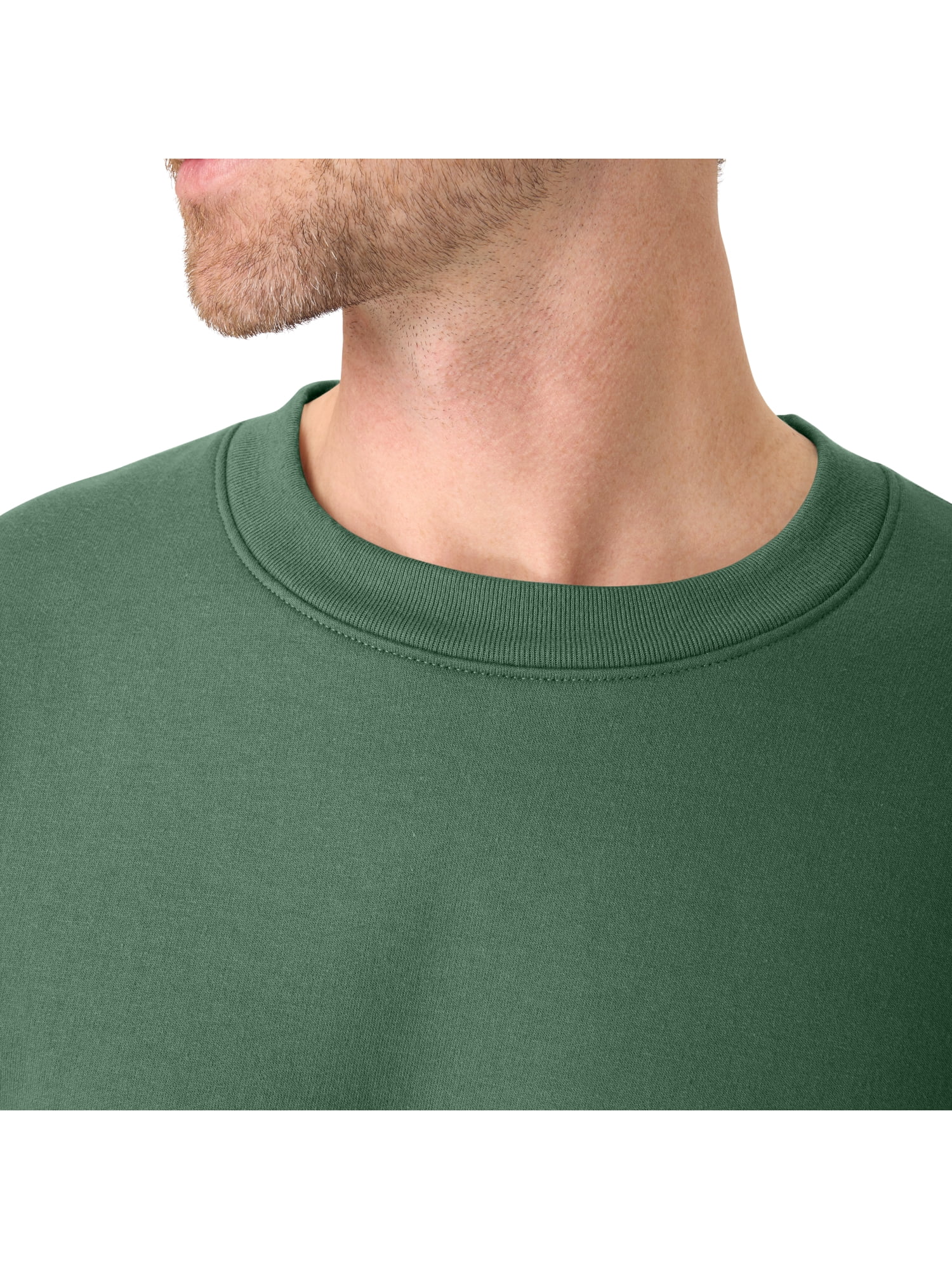 Hanes Men's & Big Men's Essentials Fleece Crewneck Sweatshirt, Sizes S-5XL