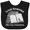 AB-Black, variant on Inktastic Future Bookworm Like My Grandma Boys or Girls Baby Bib