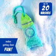 Mr. Bubble Bubble Buffer Rocket Body Wash Infused Sponge, Berry Blast, 3.5 oz