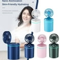 thumbnail image 4 of 2-in-1 Portable Mini Cooling Fan Humidifier Spray Air Cooler USB Rechargeable, 4 of 15