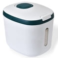 thumbnail image 1 of Contenedor de cocina Frasco sellado a prueba de insectos con tapa Cubo de arroz Alimento Dispensador Lavable hogar para el azúcar Elenxs HA011804-03, 1 of 7