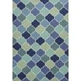 thumbnail image 2 of HomeRoots 353843 3 ft. 3 in. x 5 ft. 3 in. UV-Treated Polypropylene Blue Area Rug, 2 of 2