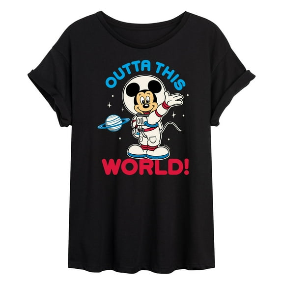 Mickey & Friends - Outta This World - Women's Oversized T-Shirt