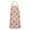 Pink Flower Fairy, variant on Pastel Princess Flower Pattern Apron-Garden Aprons for Women with Pockets-Cotton Linen Waterproof Kitchen Cooking Gardening Aprons Adjustable for Kitchen,Cooking,BBQ and Salon 33x27 Inch