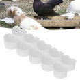 thumbnail image 4 of Pigeons Feeding Cups, Safe Semicircle Design Waterproof Pigeons Hanging Cups Odorless  For Pigeons For Cockatiels For Parrots L Blue,S Blue,L Transparent,S Transparent, 4 of 8