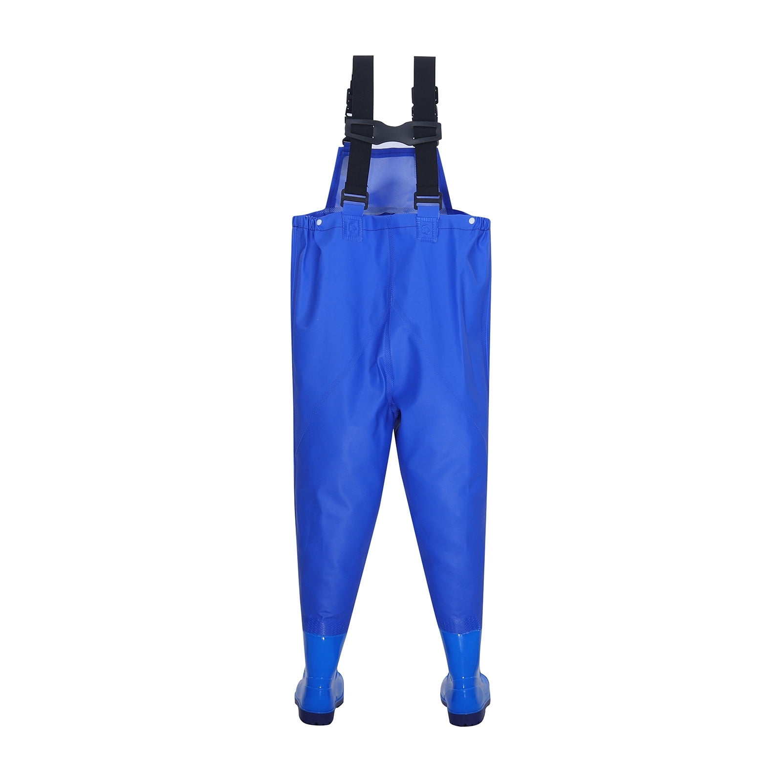 Ulitacool Toddler Onesies For Boys Long Sleeve Kids Rain Bib Pants Waterproof Rain Wear Youth Fishing Waders Water Proof Camo Fishing Waders With Boots Bodysuit Casual One-Piece Suit 3-4 Years Blue