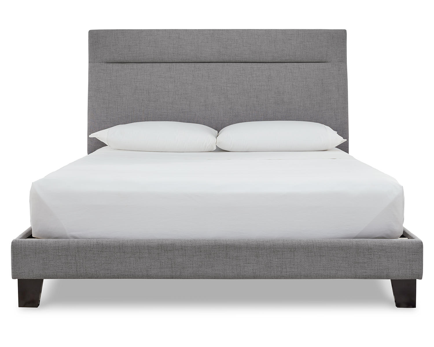 Signature Design by Ashley Contemporary Adelloni Queen Upholstered Bed  Gray - image 3 of 6